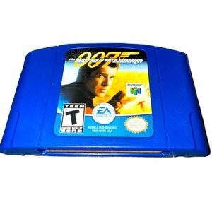 007 The World Is Not Enough N64 Game Videogame Nintendo64 Vintage Original